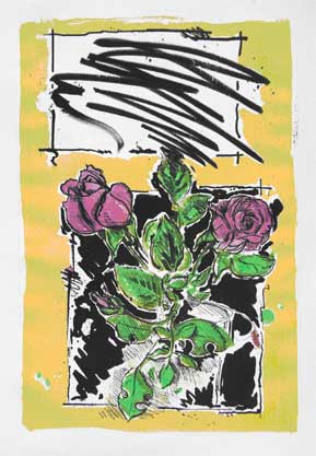 Rosa 2, lithographie         